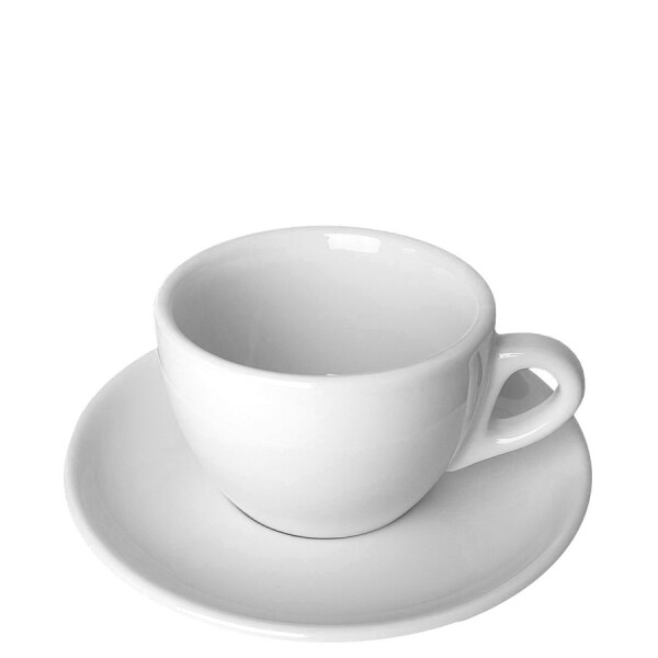 Dickwandige Cappuccinotassen