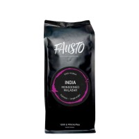 Fausto India Monsooned Malabar 1kg ganze Kaffeebohnen Packung