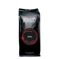 Fausto Peru 1kg ganze Kaffeebohnen Packung