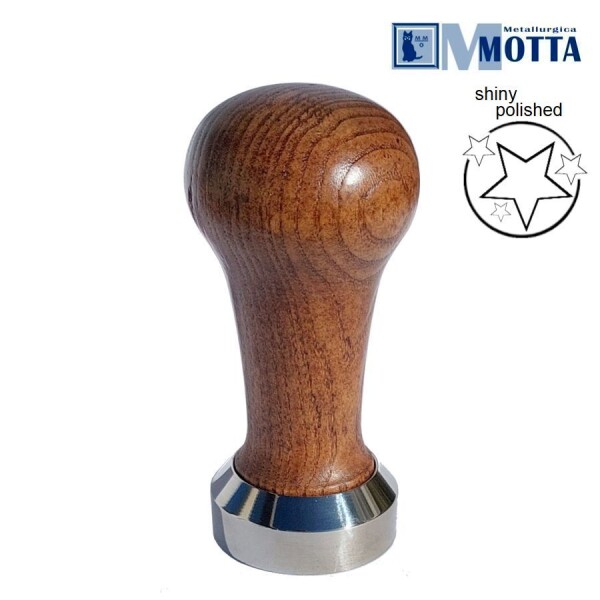 Stempel für Espresso, Kaffee Coffee Barista Tamper - Durchmesser 51 mm  & Stempel Matte Ablage für Tischkante