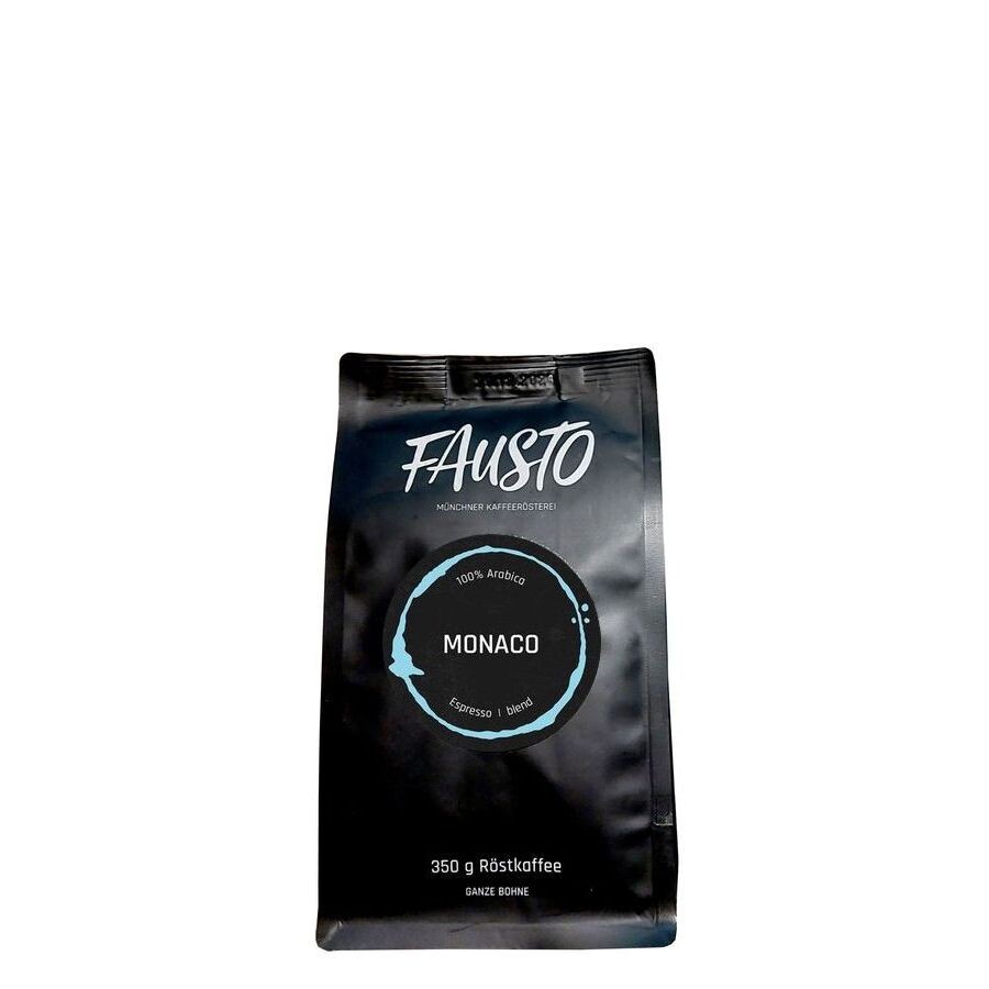 Fausto Monaco 350g ganze Kaffeebohnen Packung
