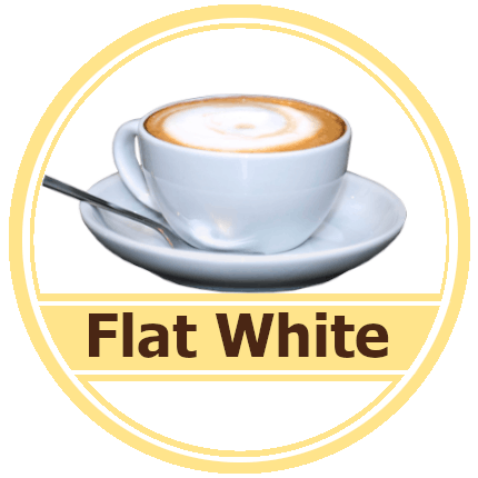 Perfektes Milchkännchen für das Aufschäumen von Milch für Flat White