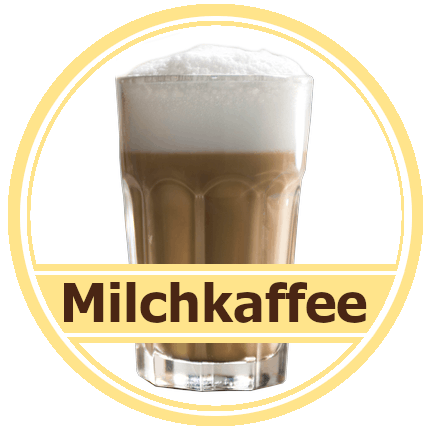Perfektes Milchkännchen für das Aufschäumen von Milch für Milchkaffee
