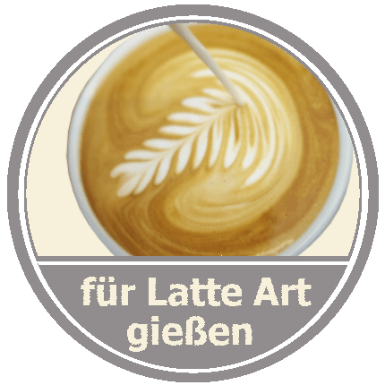 Motta Milchkännchen für Latte Art Gießen